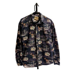 Field Tested by Outdoor Life Men's Button Down with Ducks Small
